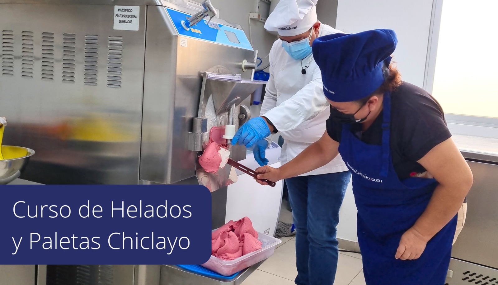 Taller de helado y paletas en Chiclayo.